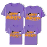 Halloween Matching Family Tops Exclusive Design Horror Happy Halloween T-shirts
