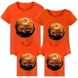 Halloween Matching Family Tops Exclusive Design Moon T-shirts