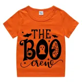 Halloween Kids Boy&Girl Tops Exclusive Design  The Boo Crew T-shirts