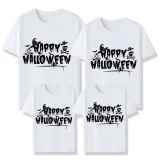 Halloween Matching Family Tops Exclusive Design Horror Happy Halloween T-shirts