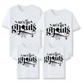 Halloween Matching Family Tops Exclusive Design Let's Go Ghouls T-shirts