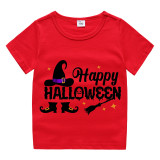 Halloween Kids Boy&Girl Tops Exclusive Design Witch T-shirts