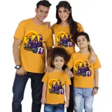 Halloween Matching Family Tops Exclusive Design The Castle And Witch T-shirts