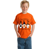 Halloween Kids Boy&Girl Tops Exclusive Design Three Gnomies T-shirts