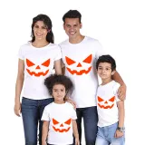 Halloween Matching Family Tops Exclusive Design Pumpkin Sawtooth Ghostface T-shirts