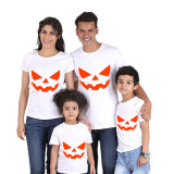 Halloween Matching Family Tops Exclusive Design Pumpkin Sawtooth Ghostface T-shirts