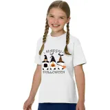 Halloween Kids Boy&Girl Tops Exclusive Design Three Gnomies T-shirts