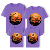 Halloween Matching Family Tops Exclusive Design Moon T-shirts