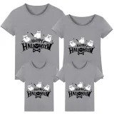 Halloween Matching Family Tops Exclusive Design Three Ghosts T-shirts