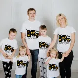 Halloween Matching Family Tops Exclusive Design Boo Squad Skulls T-shirts