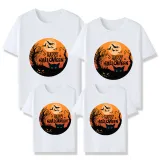 Halloween Matching Family Tops Exclusive Design Moon T-shirts