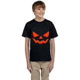 Halloween Kids Boy&Girl Tops Exclusive Design Pumpkin Ghostface T-shirts