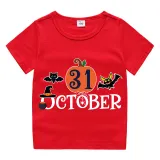 Halloween Kids Boy&Girl Tops Exclusive Design T-shirts