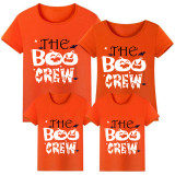 Halloween Matching Family Tops Exclusive Design The Boo Crew Pumpkins T-shirts