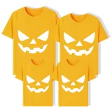Halloween Matching Family Tops Exclusive Design Pumpkin Sawtooth Ghostface T-shirts
