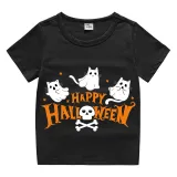 Halloween Kids Boy&Girl Tops Exclusive Design Three Ghosts T-shirts