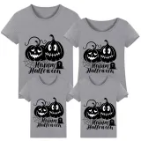 Halloween Matching Family Tops Exclusive Design Spider Web Pumpkins T-shirts