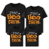 Halloween Matching Family Tops Exclusive Design The Boo Crew Pumpkins T-shirts