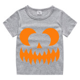 Halloween Kids Boy&Girl Tops Exclusive Design Sawtooth Ghostface T-shirts