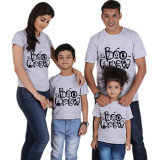 Halloween Matching Family Tops Exclusive Design The Boo Crew Spider Webs T-shirts