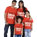 Halloween Matching Family Tops Exclusive Design The Boo Crew Pumpkins T-shirts