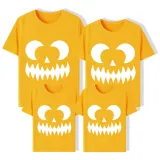 Halloween Matching Family Tops Exclusive Design Sawtooth Ghostface Red T-shirts