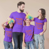 Halloween Matching Family Tops Exclusive Design Orange Pumpkin Squad T-shirts