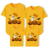Halloween Matching Family Tops Exclusive Design Pumpkins Ghost Boo T-shirts