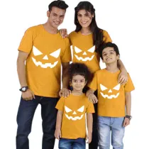 Halloween Matching Family Tops Exclusive Design Pumpkin Sawtooth Ghostface T-shirts