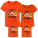 Halloween Matching Family Tops Exclusive Design Mummy Pumpkin T-shirts