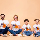 Halloween Matching Family Tops Exclusive Design Ghost With Pumpkin T-shirts