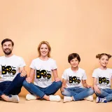 Halloween Matching Family Tops Exclusive Design Boo Squad Skulls T-shirts