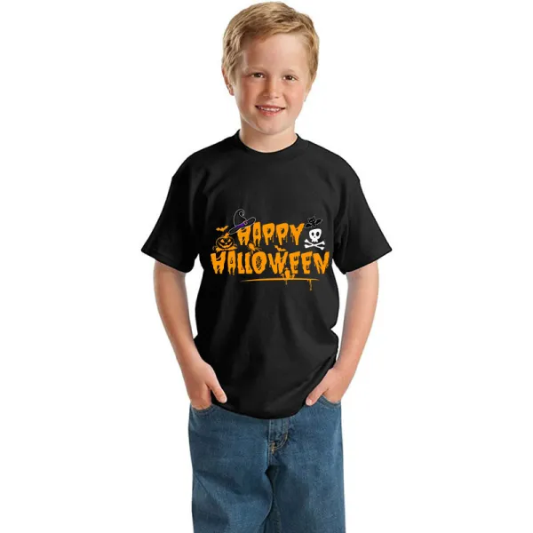 Halloween Kids Boy&Girl Tops Exclusive Design T-shirts