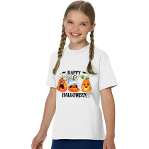 Halloween Kids Boy&Girl Pajamas Exclusive Design Mummy Pumpkin T-shirts