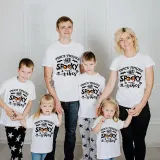 Halloween Matching Family Tops Exclusive Design Thick Thighs And Spooky Vibes T-shirts