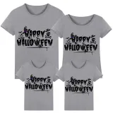Halloween Matching Family Tops Exclusive Design Horror Happy Halloween T-shirts