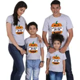 Halloween Matching Family Tops Exclusive Design Pumpkin With Ghosts T-shirts