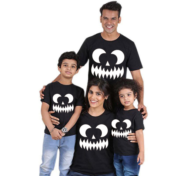 Halloween Matching Family Pajamas Exclusive Design Sawtooth Ghostface Red T-shirts