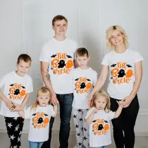 Halloween Matching Family Tops Exclusive Design The Boo Crew Ghosts T-shirts