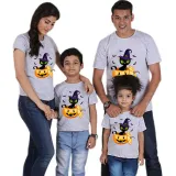 Halloween Matching Family Tops Exclusive Design Cat And Pumpkin T-shirts