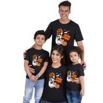 Halloween Matching Family Tops Exclusive Design Pumpkins Ghost T-shirts