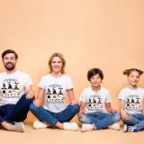 Halloween Matching Family Tops Exclusive Design Three Gnomies T-shirts