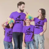 Halloween Matching Family Tops Exclusive Design Witch Hat Boots T-shirts