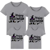 Halloween Matching Family Tops Exclusive Design Happy Halloween Witch T-shirts