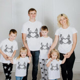 Halloween Matching Family Pajamas Exclusive Design Heart T-shirts