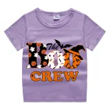 Halloween Kids Boy&Girl Tops Exclusive Design The Boo Crew Bats T-shirts