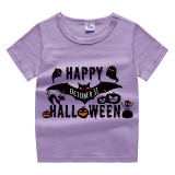Halloween Kids Boy&Girl Tops Exclusive Design Bat T-shirts
