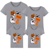 Halloween Matching Family Tops Exclusive Design Pumpkins Ghost T-shirts
