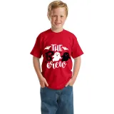 Halloween Kids Boy&Girl Tops Exclusive Design The Boo Crew Ghosts T-shirts