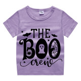 Halloween Kids Boy&Girl Tops Exclusive Design  The Boo Crew T-shirts